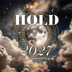   LIZZYCALENDAR Falinaptár, 29x29 cm, LIZZYCALENDAR "Hold", asztrológiai