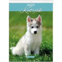   LIZZYCALENDAR Falinaptár, A4, LIZZYCALENDAR "Kutyák"