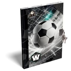   LIZZYSULI Emlékkönyv, lakattal, A5, keményfedeles, LIZZYSULI, "Top League"