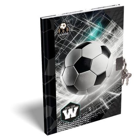 LIZZYSULI Emlékkönyv, lakattal, A5, keményfedeles, LIZZYSULI, "Top League"