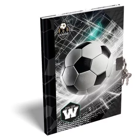LIZZYSULI Emlékkönyv, lakattal, A5, keményfedeles, LIZZYSULI, "Top League"