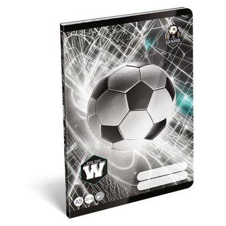 LIZZYSULI Füzet, tűzött, A5, sima, 32 lap, LIZZYSULI, "Top League","20-32"