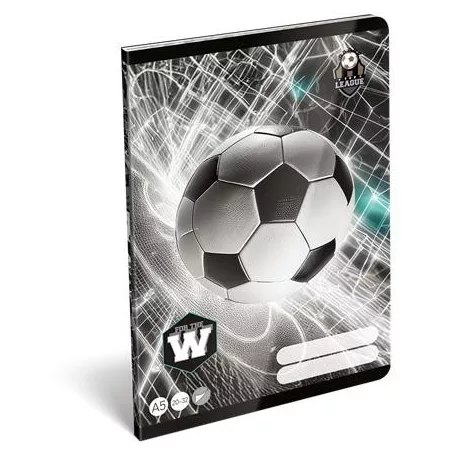 LIZZYSULI Füzet, tűzött, A5, sima, 32 lap, LIZZYSULI, "Top League","20-32"