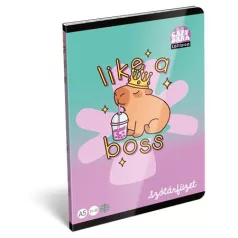   LIZZYSULI Füzet, tűzött, A5, szótár, 32 lap LIZZYSULI, "Lollipop Capybara", "31-32"