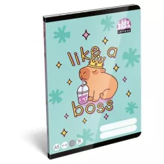   LIZZYSULI Füzet, tűzött, A5, vonalas, 32 lap, 2. osztály, LIZZYSULI, "Lollipop Capybara","12-32"