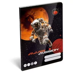   LIZZYSULI Füzet, tűzött, A5, vonalas, 32 lap, 2. osztály, LIZZYSULI, "Mars Mission","16-32"