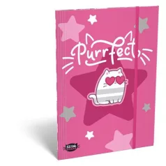   LIZZYSULI Gumis mappa, karton, A5, LIZZYSULI, "Kit tok Stars Purrfect"