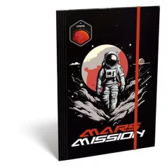   LIZZYSULI Gumis mappa, karton, A4, LIZZYSULI, "Mars Mission"