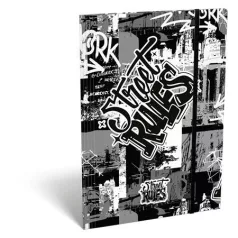   LIZZYSULI Gumis mappa, karton, A4, LIZZYSULI, "Street Rules"