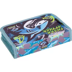   LIZZYSULI Tolltartó, klapnis, cipzáras, LIZZYSULI, "Shark Attack"