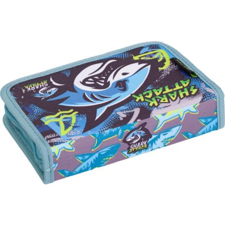 LIZZYSULI Tolltartó, klapnis, cipzáras, LIZZYSULI, "Shark Attack"