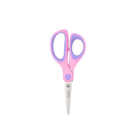 ICO Olló display, iskolai, hegyes, 13 cm, ICO "Süni", vegyes szín