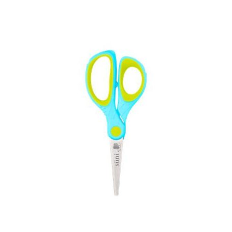 ICO Olló display, iskolai, hegyes, 13 cm, ICO "Süni", vegyes szín