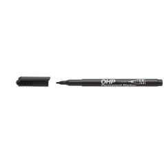 ICO Alkoholos marker, OHP, 1-1,5 mm, M, ICO, fekete