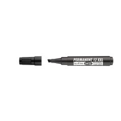   ICO Alkoholos marker, 1-4 mm, vágott, ICO "Permanent 12 XXL", fekete