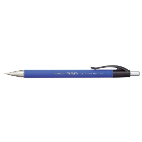 PENAC Nyomósirón, 0,5 mm, kék tolltest, PENAC "RBR"