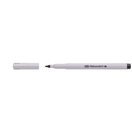 ICO Alkoholos marker, 1-1,5 mm, ICO "Permanent M", fekete
