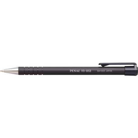 PENAC Golyóstoll, 0,7 mm, nyomógombos, PENAC "RB-085B", fekete