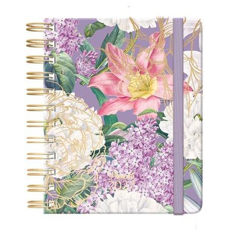 PLANALL Naptár, tervező, spirál, heti, 135x170 mm, PLANALL "Fits"