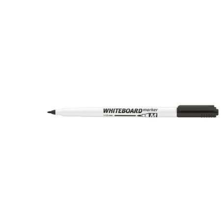 ICO Tábla- és flipchart marker, 1-1,5 mm, kúpos, ICO "Slim M", fekete