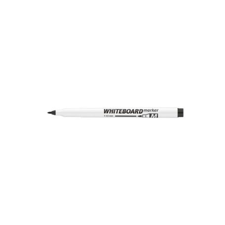 ICO Tábla- és flipchart marker, 1-1,5 mm, kúpos, ICO "Slim M", fekete