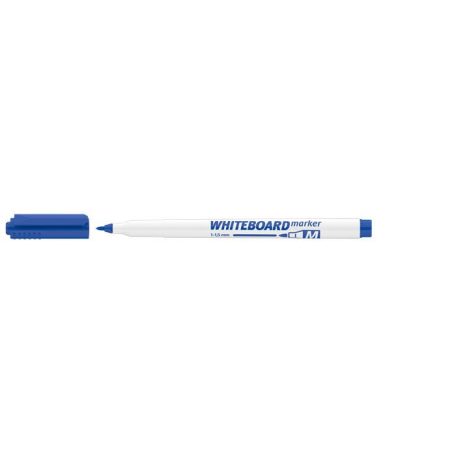 ICO Tábla- és flipchart marker, 1-1,5 mm, kúpos, ICO "Slim M", kék