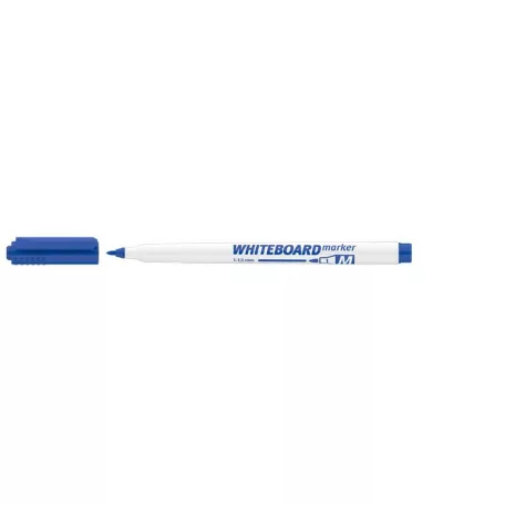 ICO Tábla- és flipchart marker, 1-1,5 mm, kúpos, ICO "Slim M", kék