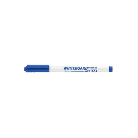 ICO Tábla- és flipchart marker, 1-1,5 mm, kúpos, ICO "Slim M", kék