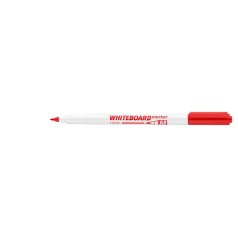   ICO Tábla- és flipchart marker, 1-1,5 mm, kúpos, ICO "Slim M", piros