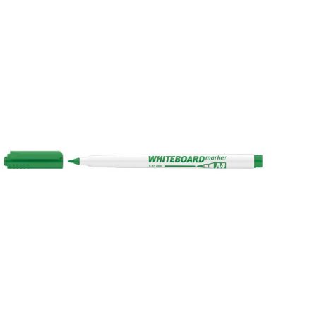 ICO Tábla- és flipchart marker, 1-1,5 mm, kúpos, ICO "Slim M", zöld