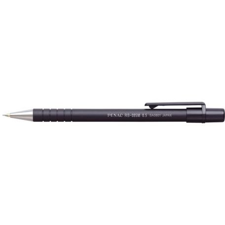 PENAC Nyomósirón, 0,5 mm, fekete tolltest, PENAC "RB-085M"