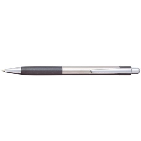 PENAC Golyóstoll, 0,7 mm, nyomógombos, fekete tolltest, PENAC "PéPé", kék
