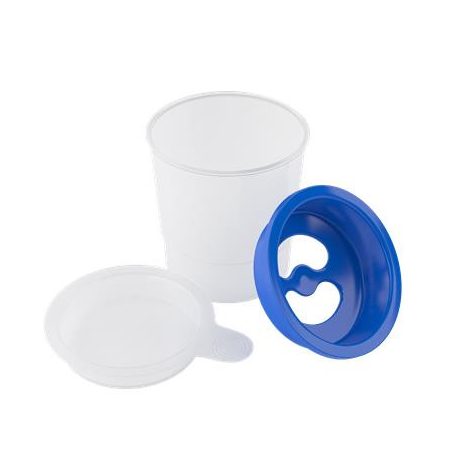 ICO Ecsettál, műanyag, fedéllel, ICO "Süni", vegyes színek