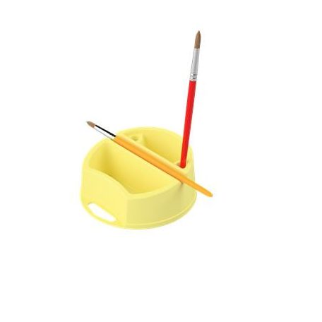 ICO Ecsettál, műanyag, kétrészes, ICO "Süni", vegyes színek