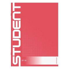   ICO Füzet, tűzött, A4, kockás, 32 lap, ICO "Student", "87-32"