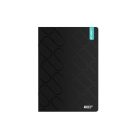 ICO Füzet, tűzött, A4, négyzethálós, 40 lap, ICO "Student Premium", vegyes színek