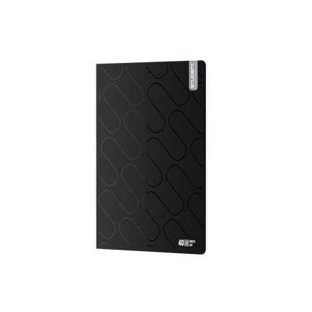 ICO Füzet, tűzött, A4, négyzethálós, 40 lap, ICO "Student Premium", vegyes színek