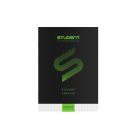 ICO Füzet, tűzött, A4, kockás, 32 lap, ICO "Student Premium", "87-32", fekete