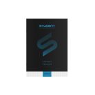 ICO Füzet, tűzött, A4, kockás, 32 lap, ICO "Student Premium", "87-32", fekete