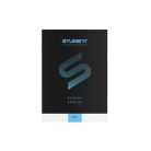 ICO Füzet, tűzött, A4, sima, 32 lap, ICO "Student Premium", "80-32", fekete