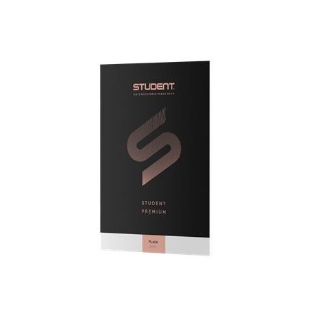 ICO Füzet, tűzött, A4, sima, 32 lap, ICO "Student Premium", "80-32", fekete