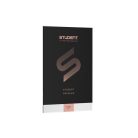 ICO Füzet, tűzött, A4, sima, 32 lap, ICO "Student Premium", "80-32", fekete