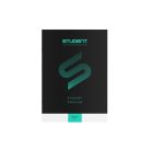 ICO Füzet, tűzött, A4, sima, 32 lap, ICO "Student Premium", "80-32", fekete