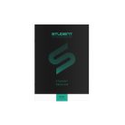 ICO Füzet, tűzött, A4, vonalas, 32 lap, ICO "Student Premium", "81-32", fekete