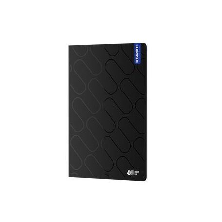 ICO Füzet, tűzött, A4, vonalas, 40 lap, ICO "Student Premium", vegyes színek