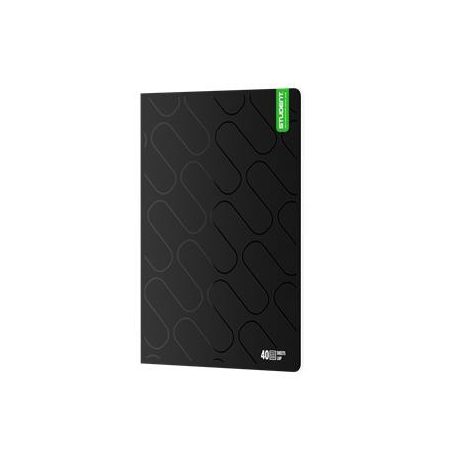 ICO Füzet, tűzött, A4, vonalas, 40 lap, ICO "Student Premium", vegyes színek