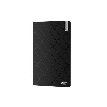 ICO Füzet, tűzött, A4, vonalas, 40 lap, ICO "Student Premium", vegyes színek