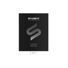 ICO Füzet, tűzött, A4, vonalas, 32 lap, ICO "Student Premium", "81-32", fekete