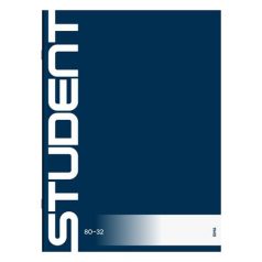   ICO Füzet, tűzött, A4, sima, 32 lap, ICO "Student", "80-32"