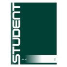ICO Füzet, tűzött, A4, sima, 32 lap, ICO "Student", "80-32"